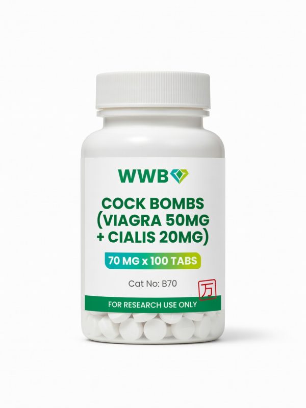 COCK BOMBS (Viagra 50mg + Cialis 20mg)