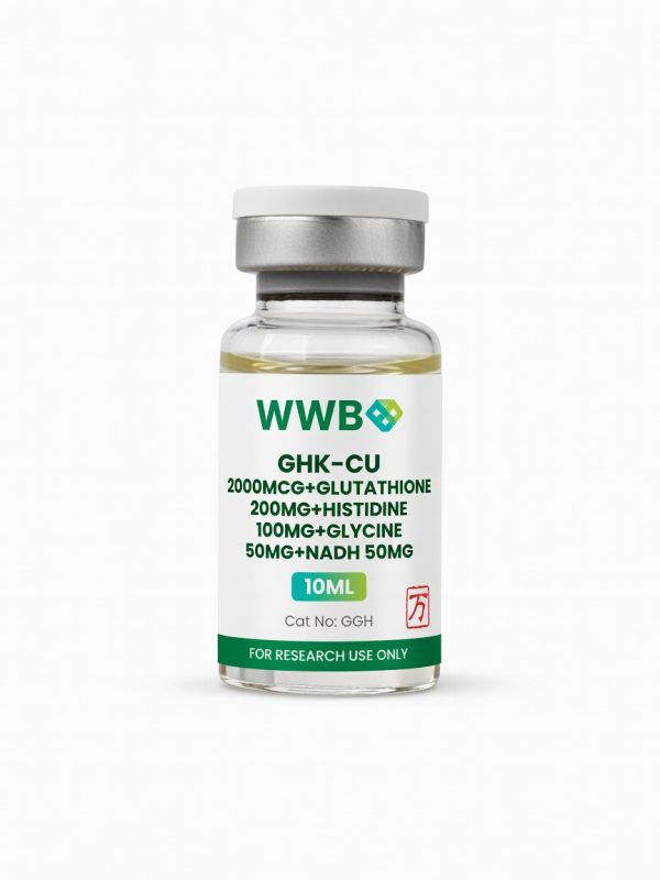 GHK-CU 2000mcg+Glutathione 200mg+Histidine 100mg+Glycine 50mg+NADH 50mg