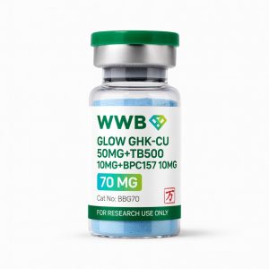 GLOW GHK-CU 50mg+TB500 10mg+BPC157 10mg