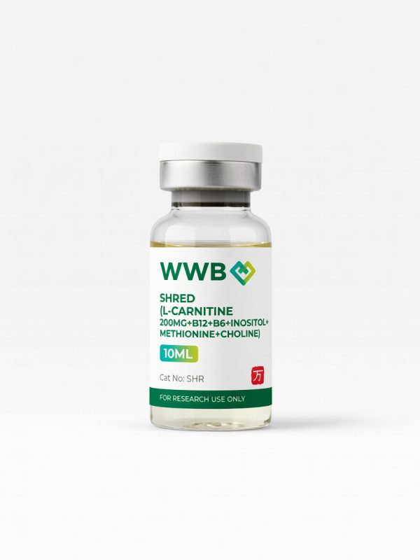 SHRED (L-Carnitine 200mg+B12+B6+Inositol+Methionine+Choline)
