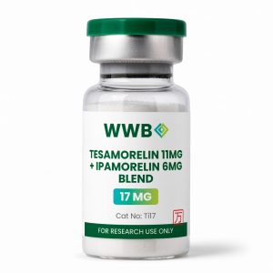 Tesamorelin 11mg + Ipamorelin 6mg Blend